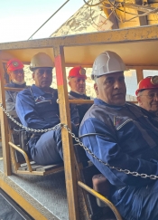بازدید از مجتمع زغالسنگ طبس